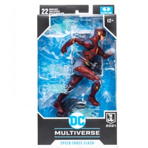 DC MULTIVERSE JUSTICE LEAGUE (SNYDER CUT) - SPEED FORCE FLASH ACTION FIGURE BY MCFARLANE TOYS